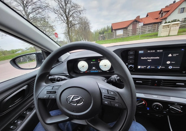 Hyundai i20 cena 67500 przebieg: 511, rok produkcji 2023 z Ełk małe 379